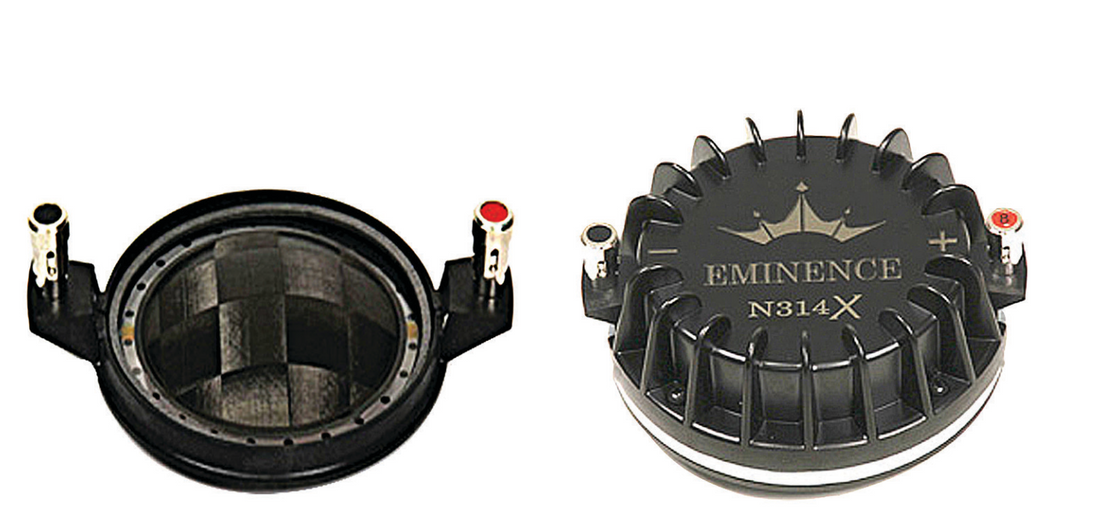 Eminence N314X on Horn No.1876 (ES-600 Biradial)