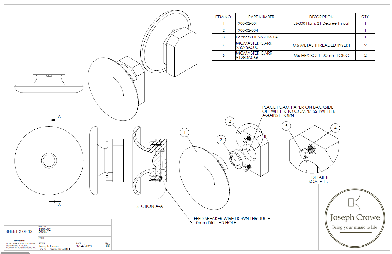 Speaker System No.1900