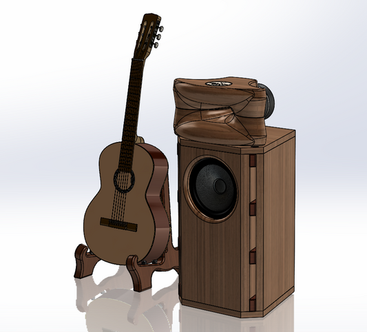 3D CAD Files for ES-600 Bi-Radial Wood Horn No.1978