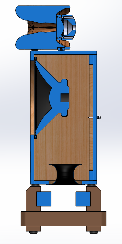 Speaker System No.2154 15" 2-way