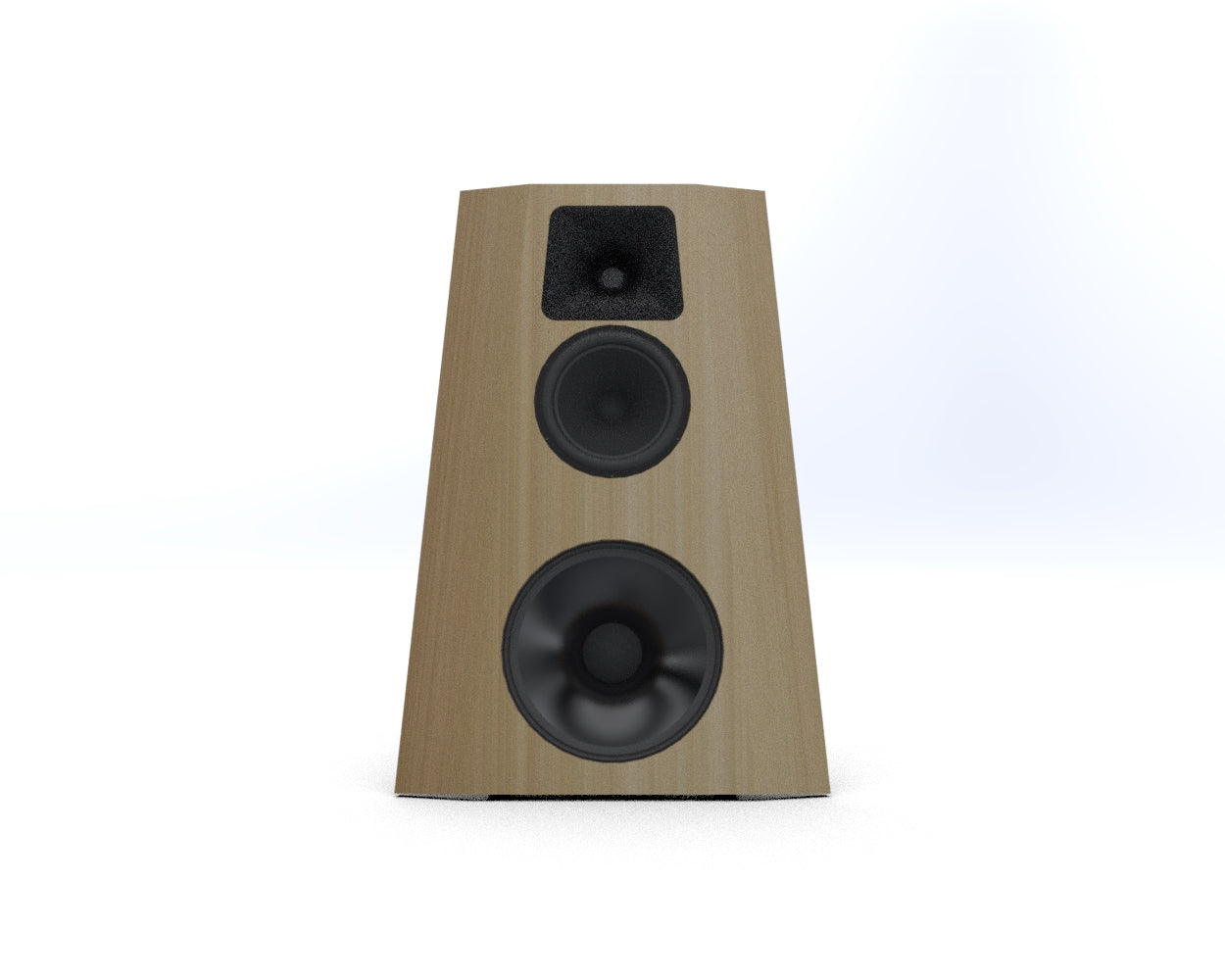 Open Baffle Speaker No.2812 DIY Plan Set (Based on 1695)