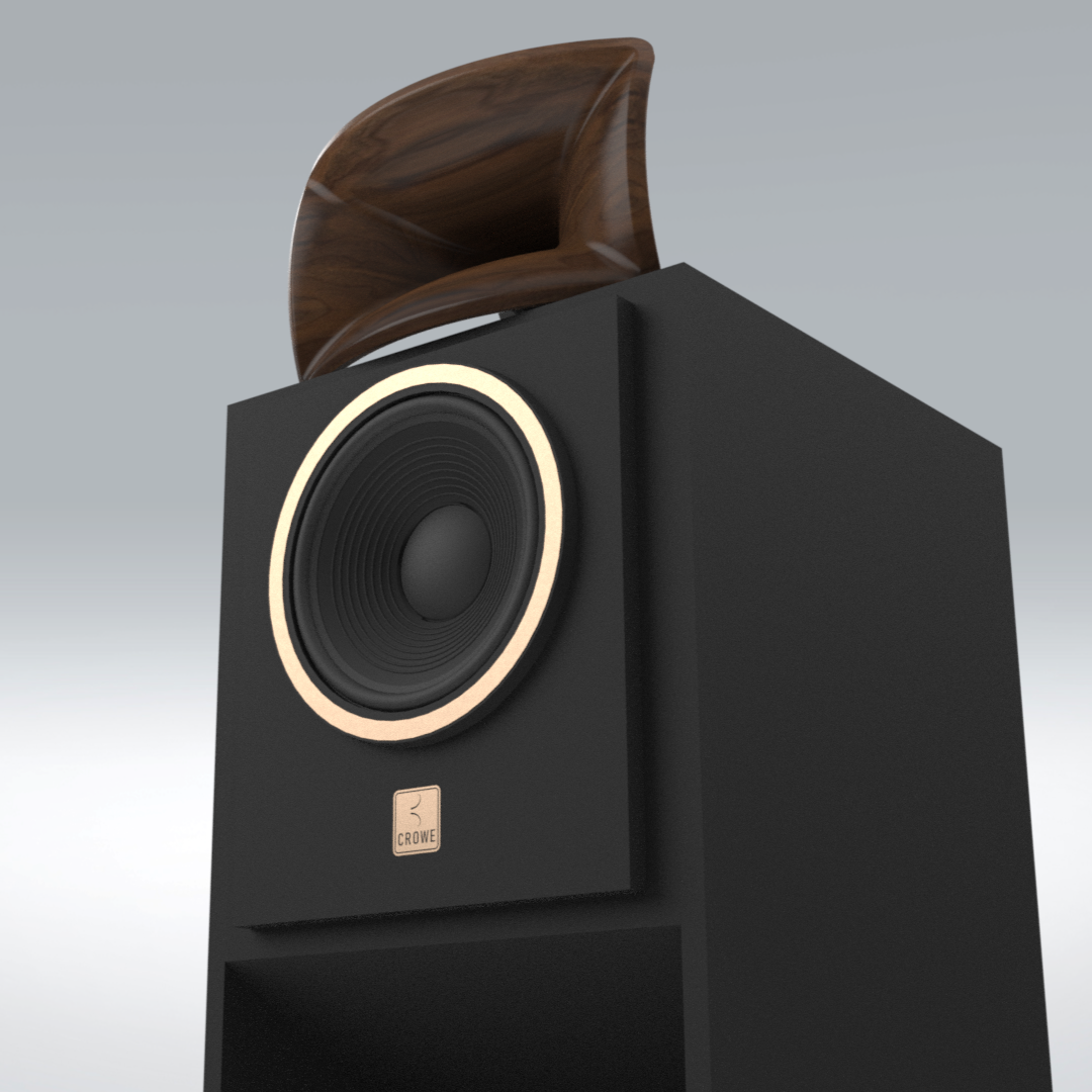 Speaker System No.3154 --- 10" 2-way Back Loaded Horn