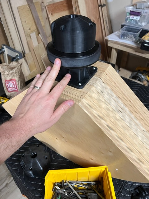 3D Printed Rear Cover No.2376 for SB Audience 65CDN-T