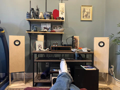 Speaker System No.2314 --- Wide Baffle BLH plan set -- Fostex FE106NS