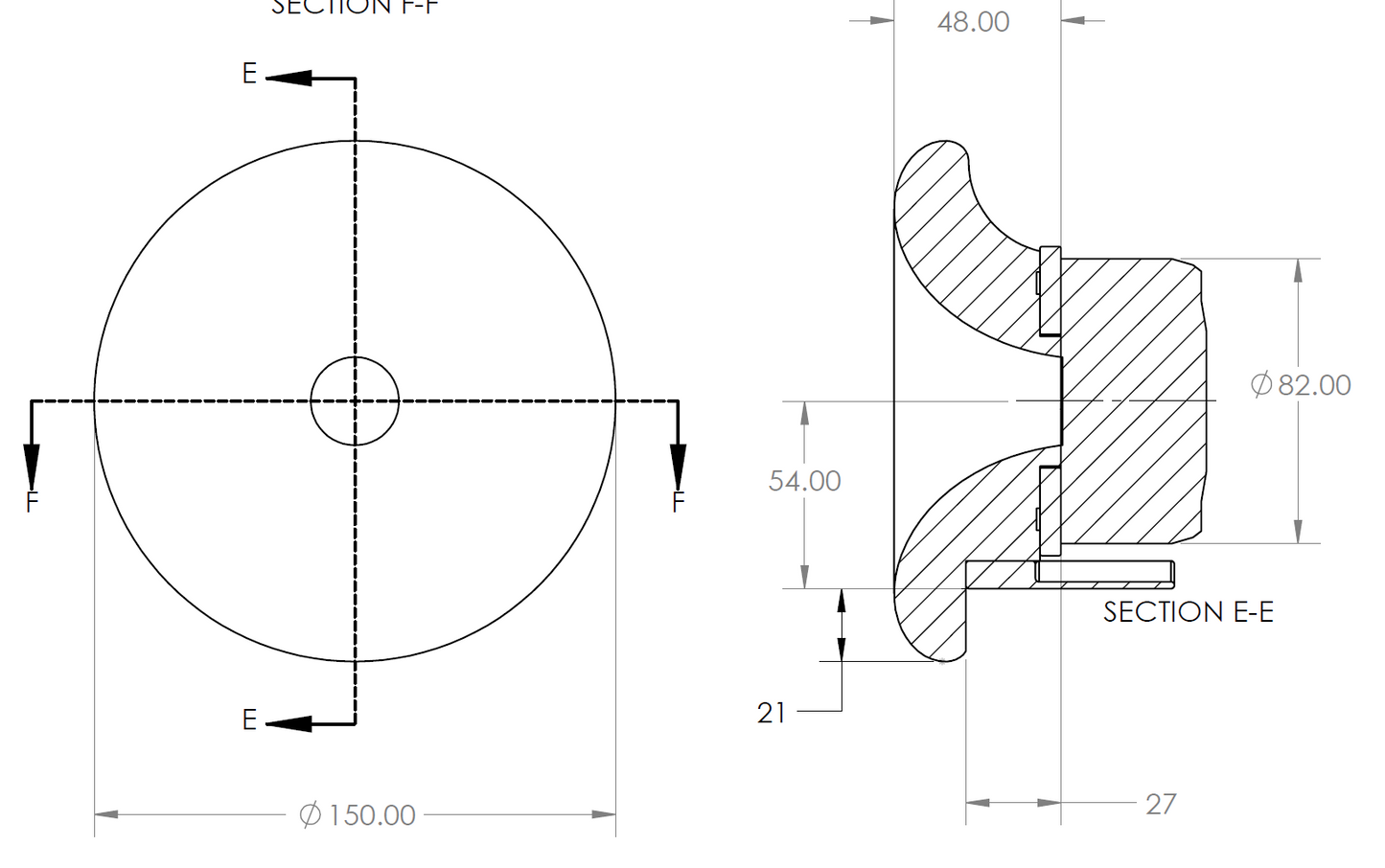 2kHz ES Circular Horn No.2438