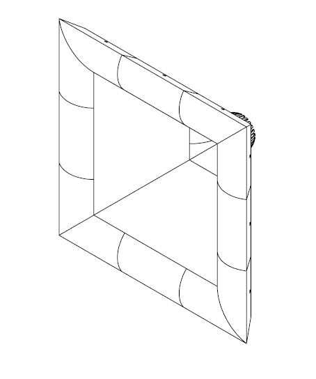 Oblate Spheroidal Horn No.2710 --- 3D CAD files + Drawings