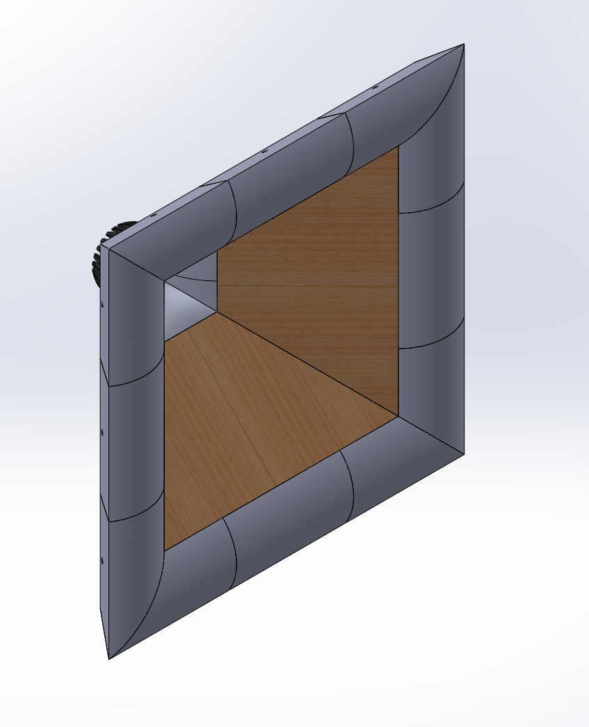 Oblate Spheroidal Horn No.2710 --- 3D CAD files + Drawings
