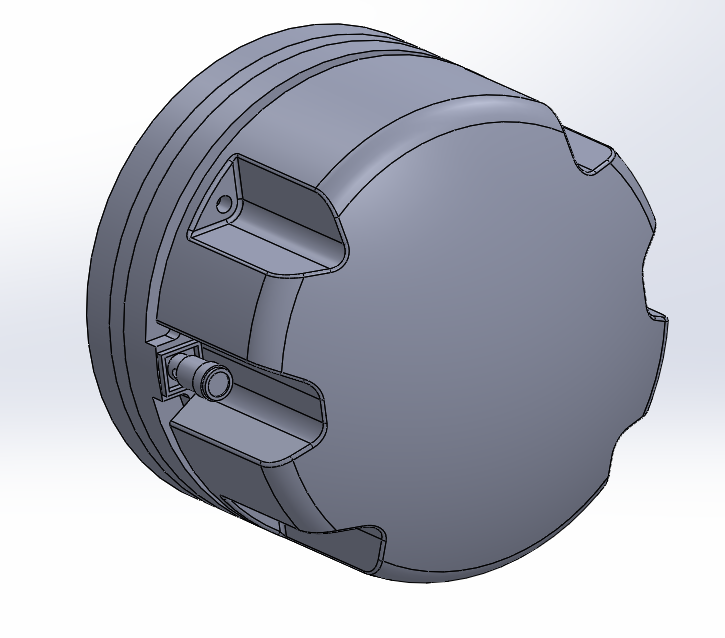 3D Printed Rear Covers No.3075 for SB Audience 75CDN-T