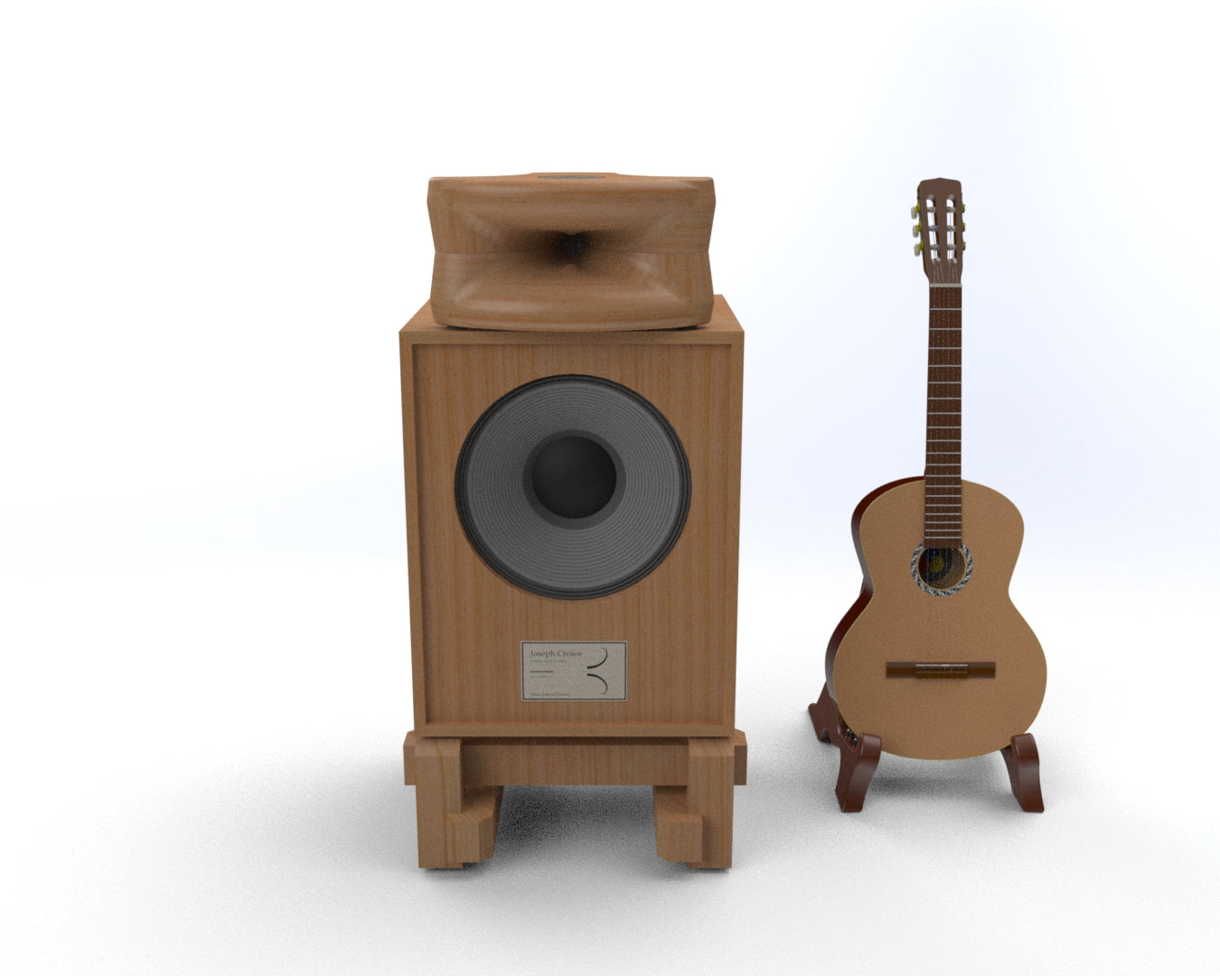 Speaker Plan No.2155 --- 15" 2-way