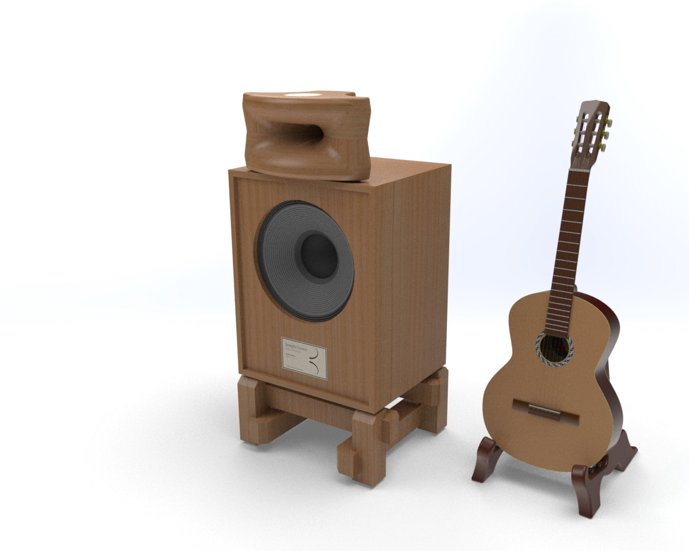 Speaker Plan No.2155 --- 15" 2-way