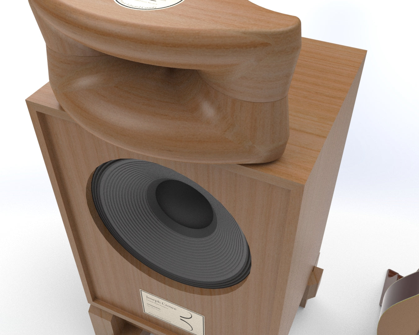Speaker Plan No.2155 --- 15" 2-way