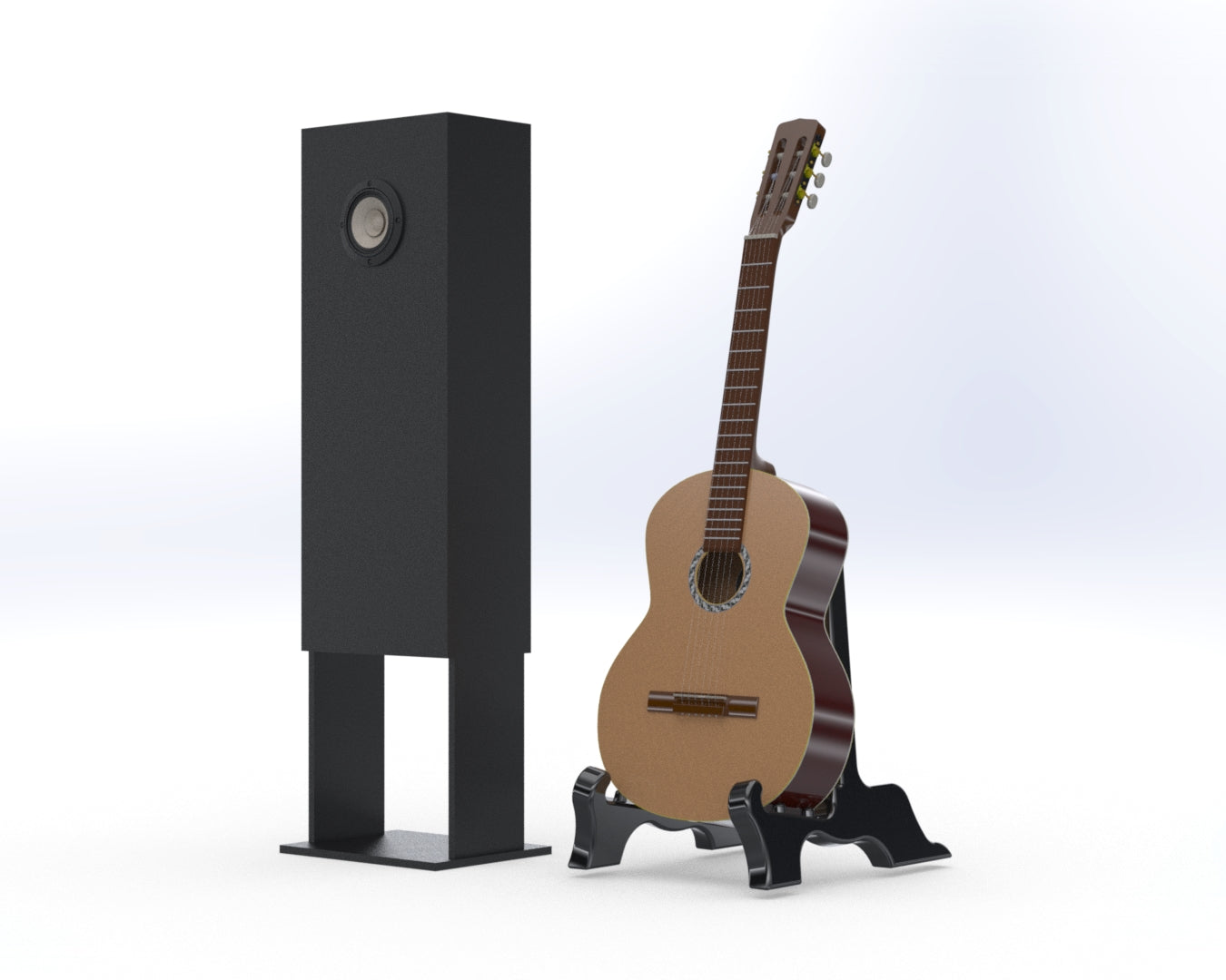 Speaker System No.2314 --- Wide Baffle BLH plan set -- Fostex FE106NS