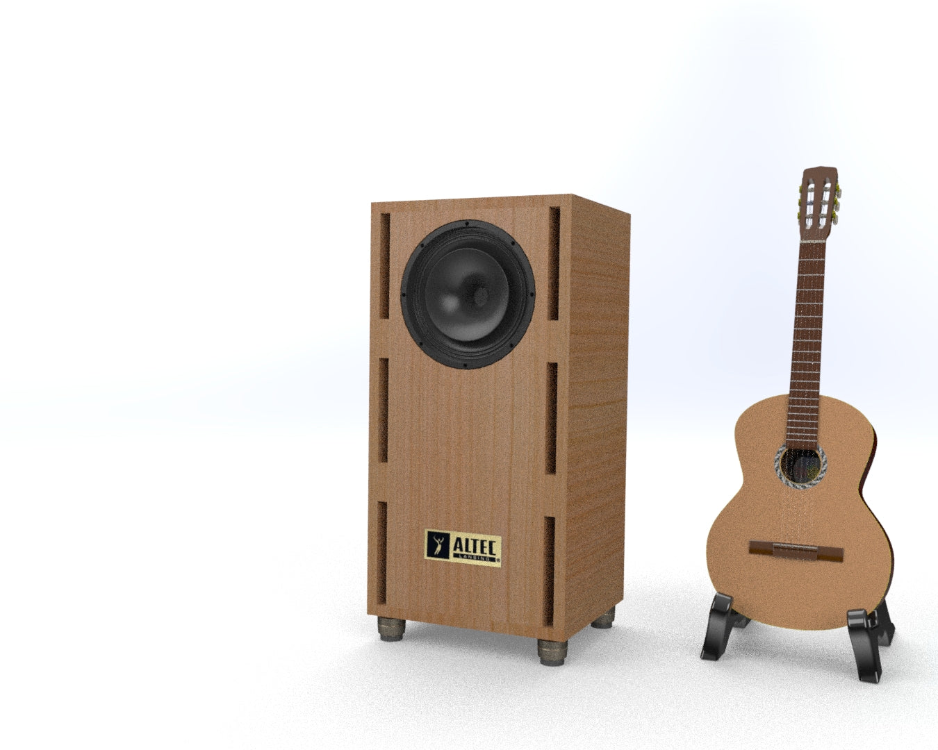 Onken Style Bass Cabinet No.3170 for GPA 212-8A 12" Coaxial Driver