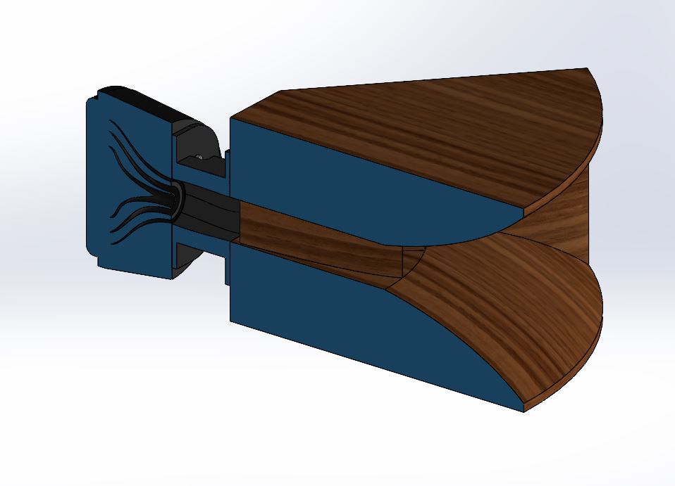Custom Yuichi A-290 Biradial 3D CAD Model --- Make Any Size!!