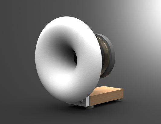 15cm Diameter ES Horn 3D CAD Model