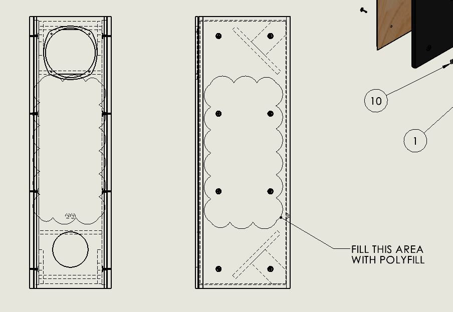 Cabinet Plans for AER Mark One Fullrange Driver