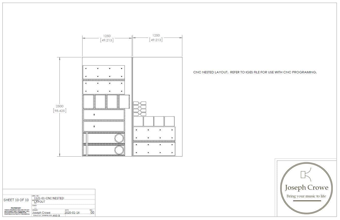 Cabinet Plans for Lii Audio Fast-8 Fullrange Driver