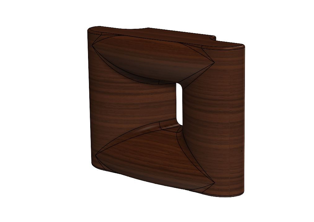 3D CAD Model for Horn No.1155 —- Biradial for RAAL 7020XR