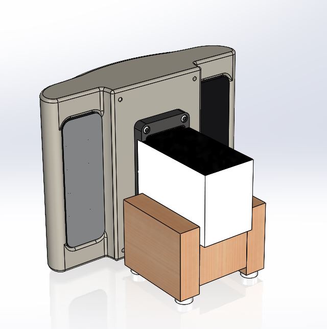 3D CAD Model for Horn No.1155 —- Biradial for RAAL 7020XR