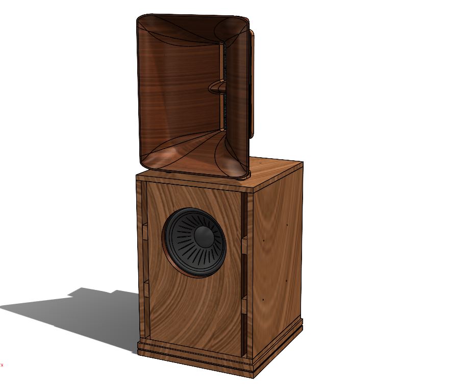 Bass Cabinet Plans No.1168