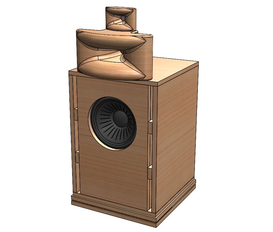 Bass Cabinet Plans No.1168