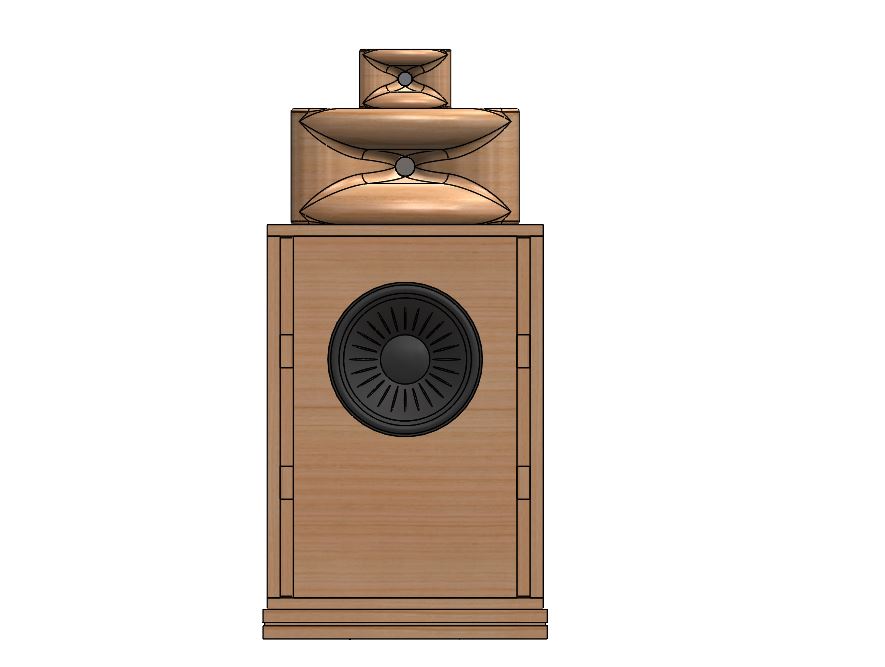 Bass Cabinet Plans No.1168