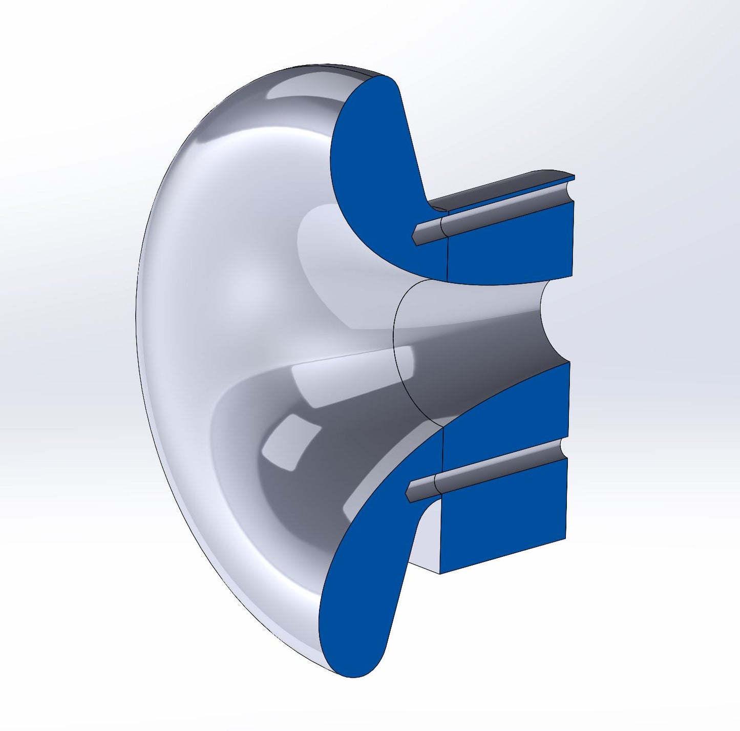ES-1000 Circular Horn No.1207 --- 3D CAD Model