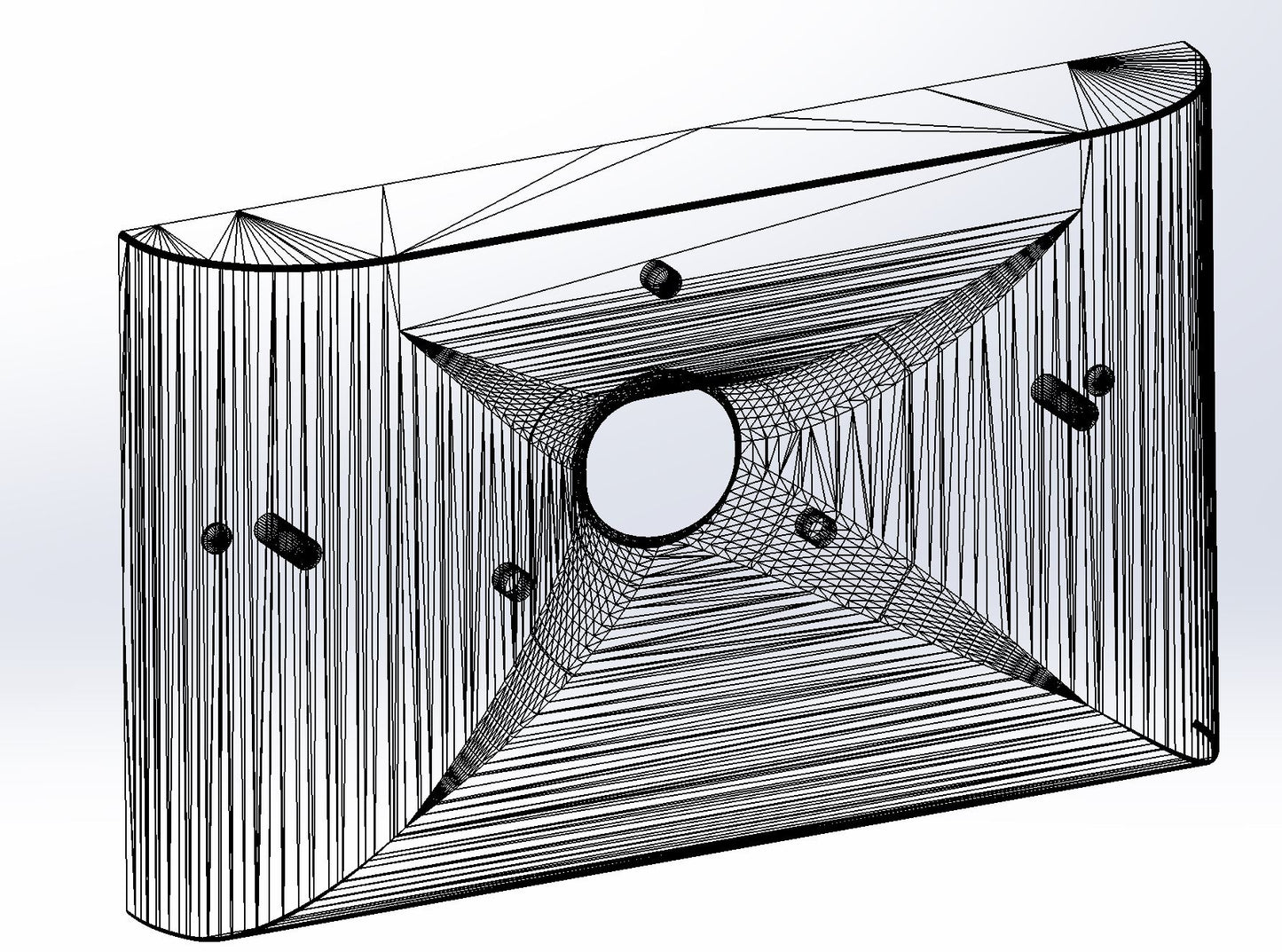 1628 Dome Tweeter Waveguide --- 3D CAD File -- Scanspeak D3004-664000