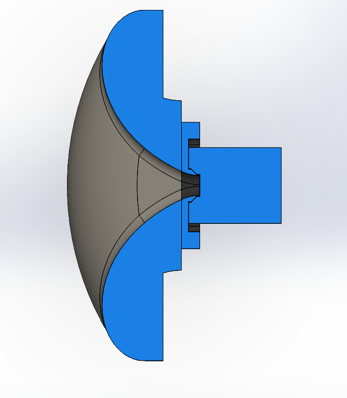 3D CAD Files for No. 1861 & 1862 — Biradial for RAAL Lazy Boy 210-10 Flat Foil
