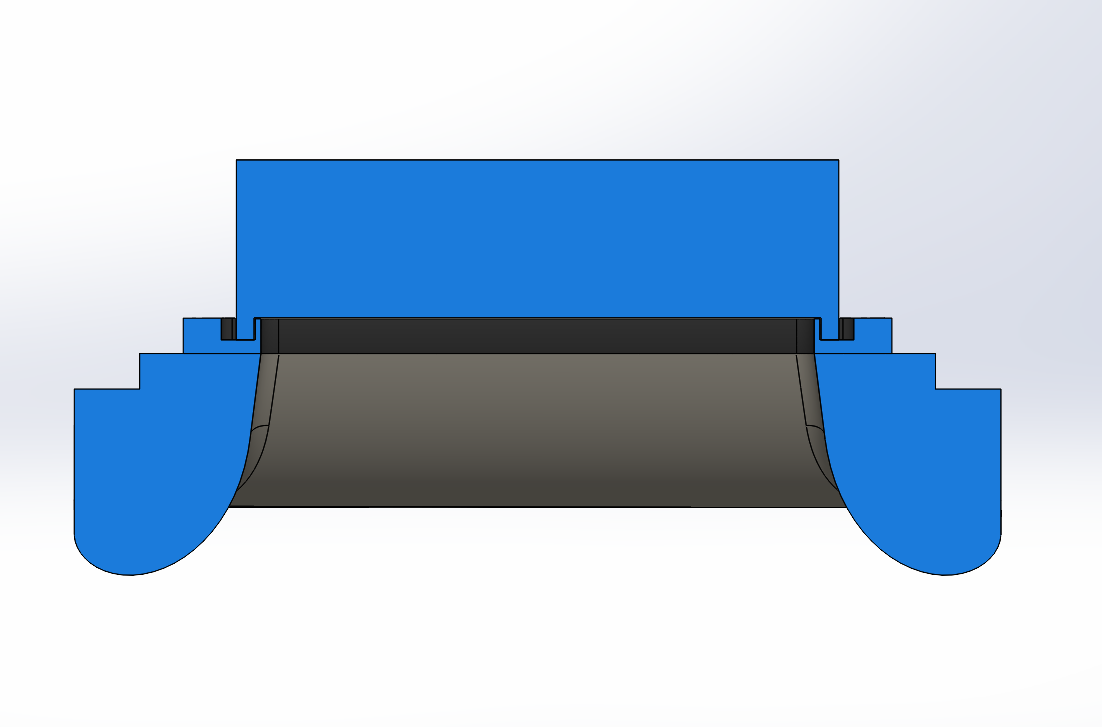 3D CAD Files for No. 1861 & 1862 — Biradial for RAAL Lazy Boy 210-10 Flat Foil