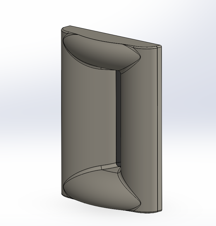 3D CAD Files for No. 1861 & 1862 — Biradial for RAAL Lazy Boy 210-10 Flat Foil