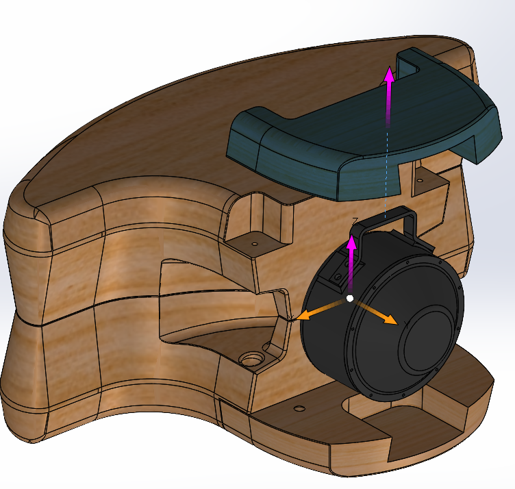 3D CAD File -- ES290 Biradial No.1955 for Wester Electric 594A Driver