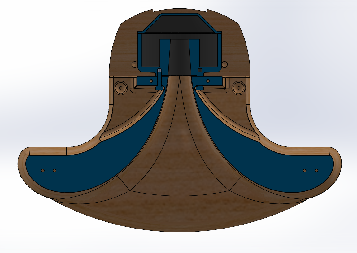 3D CAD File -- ES290 Biradial No.1955 for Wester Electric 594A Driver