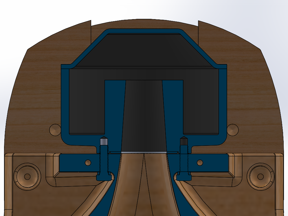 3D CAD File -- ES290 Biradial No.1955 for Wester Electric 594A Driver