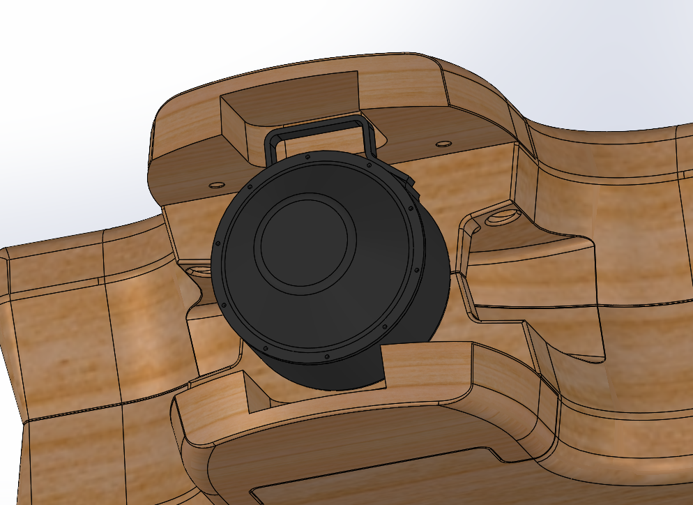 3D CAD File -- ES290 Biradial No.1955 for Wester Electric 594A Driver