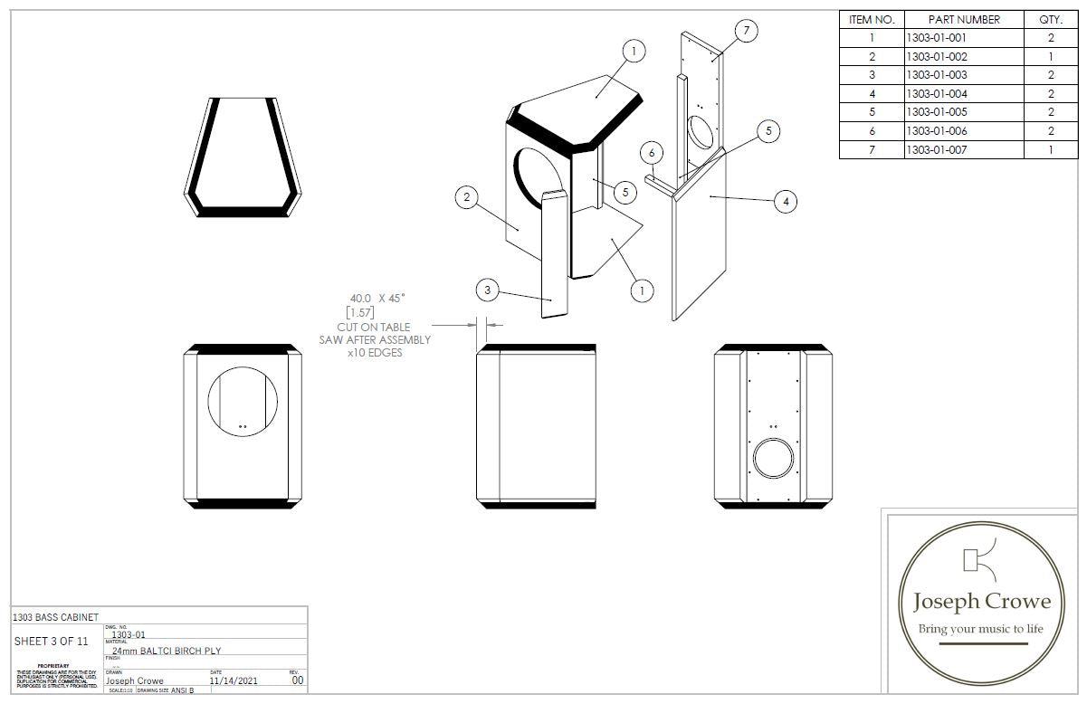 Sabourin Speaker System No.1309