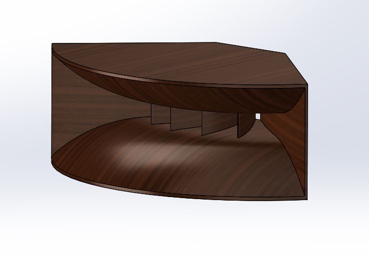 Custom Yuichi A-290 Biradial 3D CAD Model — Various Sizes Included