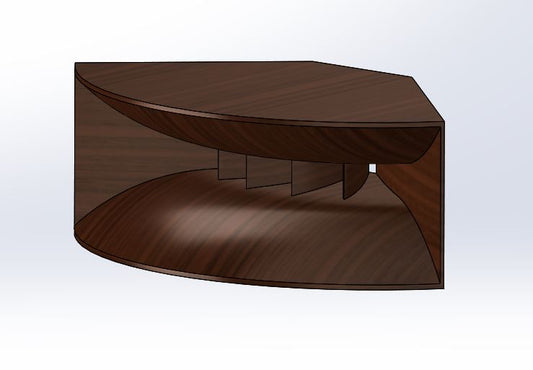 Custom Yuichi A-290 Biradial 3D CAD Model — Various Sizes Included
