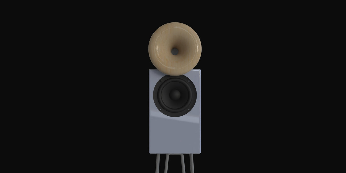 ES-1000 Circular Horn No.1207 --- 3D CAD Model