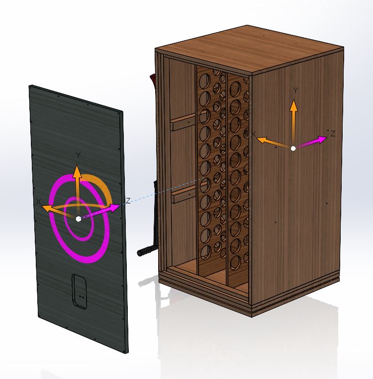 Cabinet Plans No.1528 for Lii Audio F15