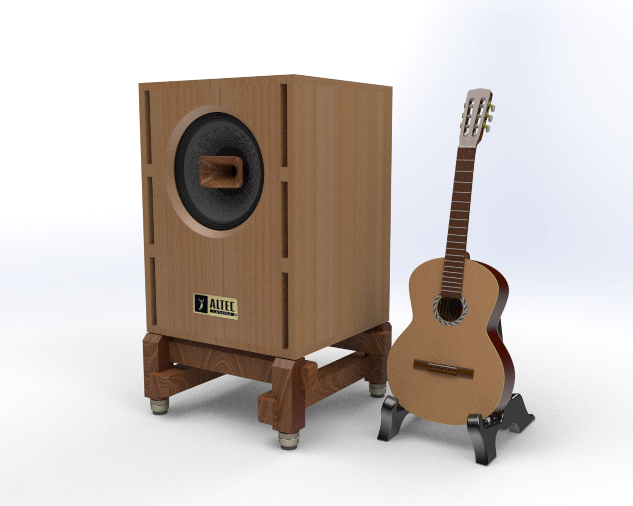 Onken Style Bass Cabinet No.1830 for Altec 604-8G 16" Coaxial Woofer