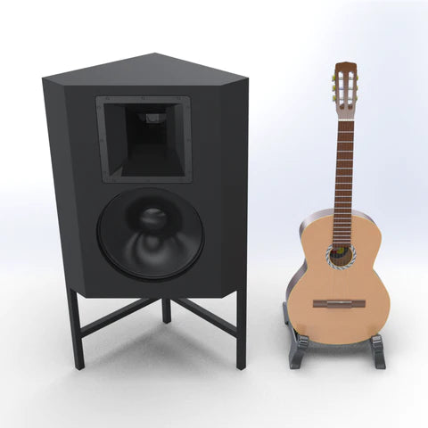 DIY Plans for Speaker No. 1786 --- Large DIY 15" 2-way Monitor using SB Audience Products