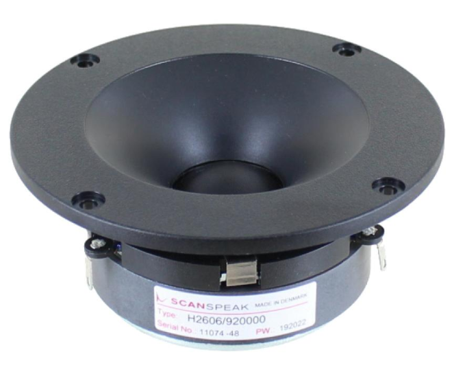 Scanspeak H2606 25mm Tweeter with Horn No.2007