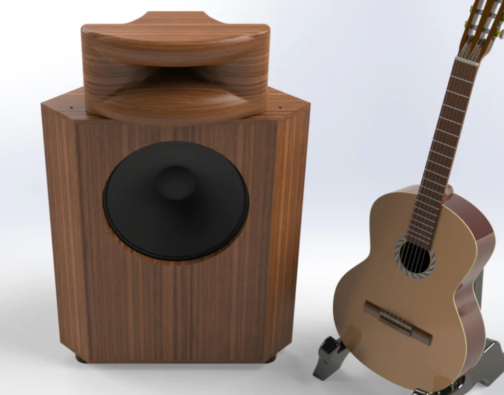 DIY Plans for Speaker No. 1815  --- Large DIY 15" 2-way Monitor using SB Audience Products