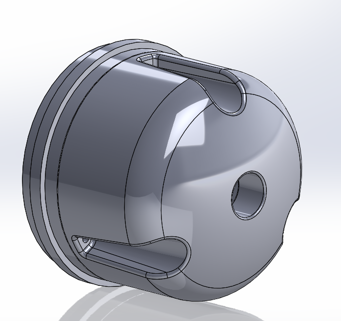 3D CAD Model -- RCF ND850 Rear Cover No.2089-02