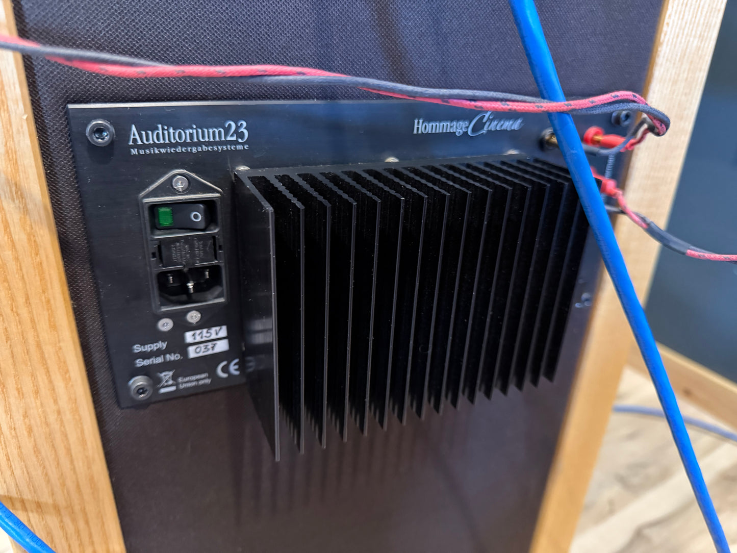 Hommage Cinema Auditorium 23 Field Coil Horn Speakers