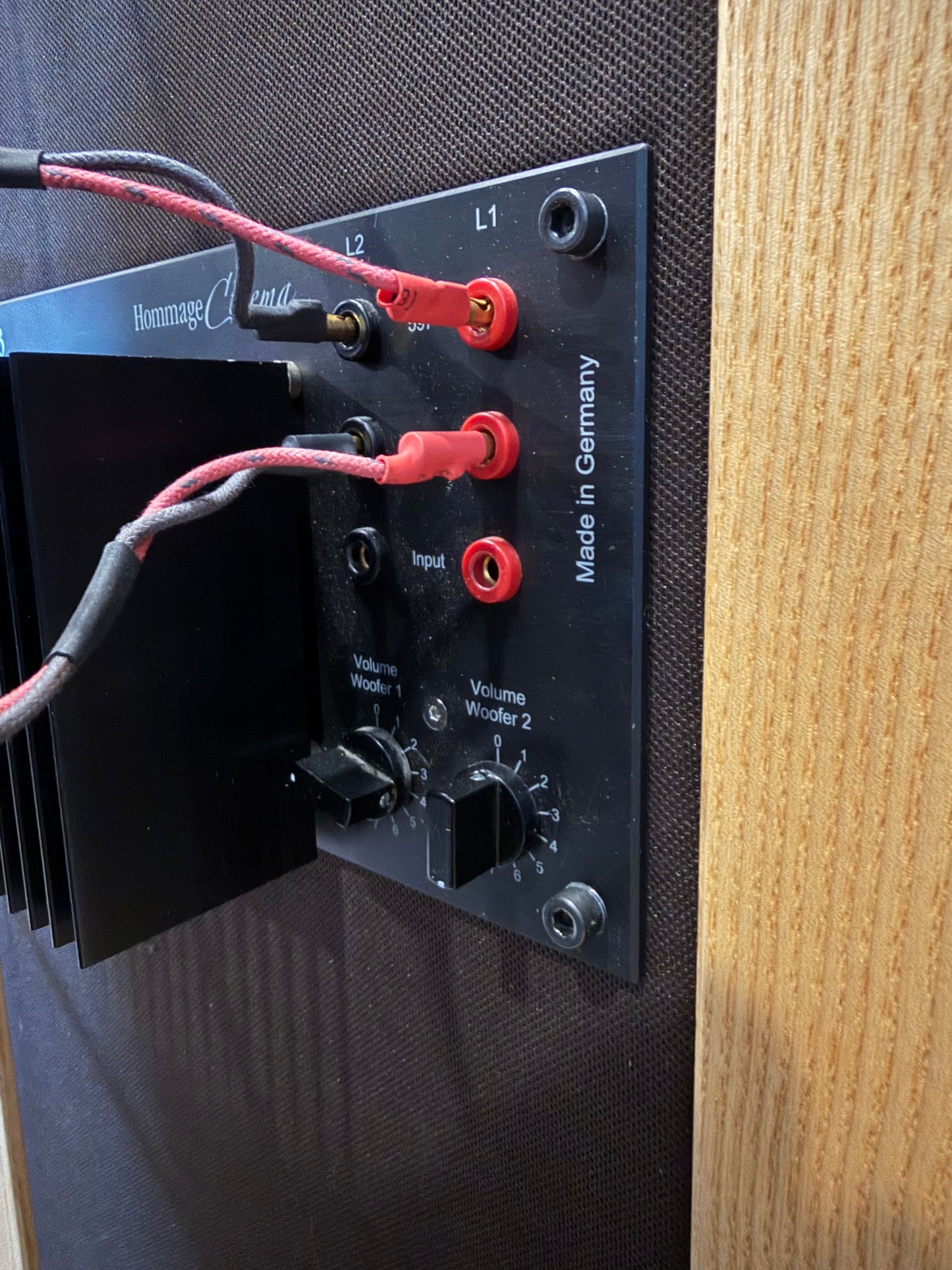 Hommage Cinema Auditorium 23 Field Coil Horn Speakers