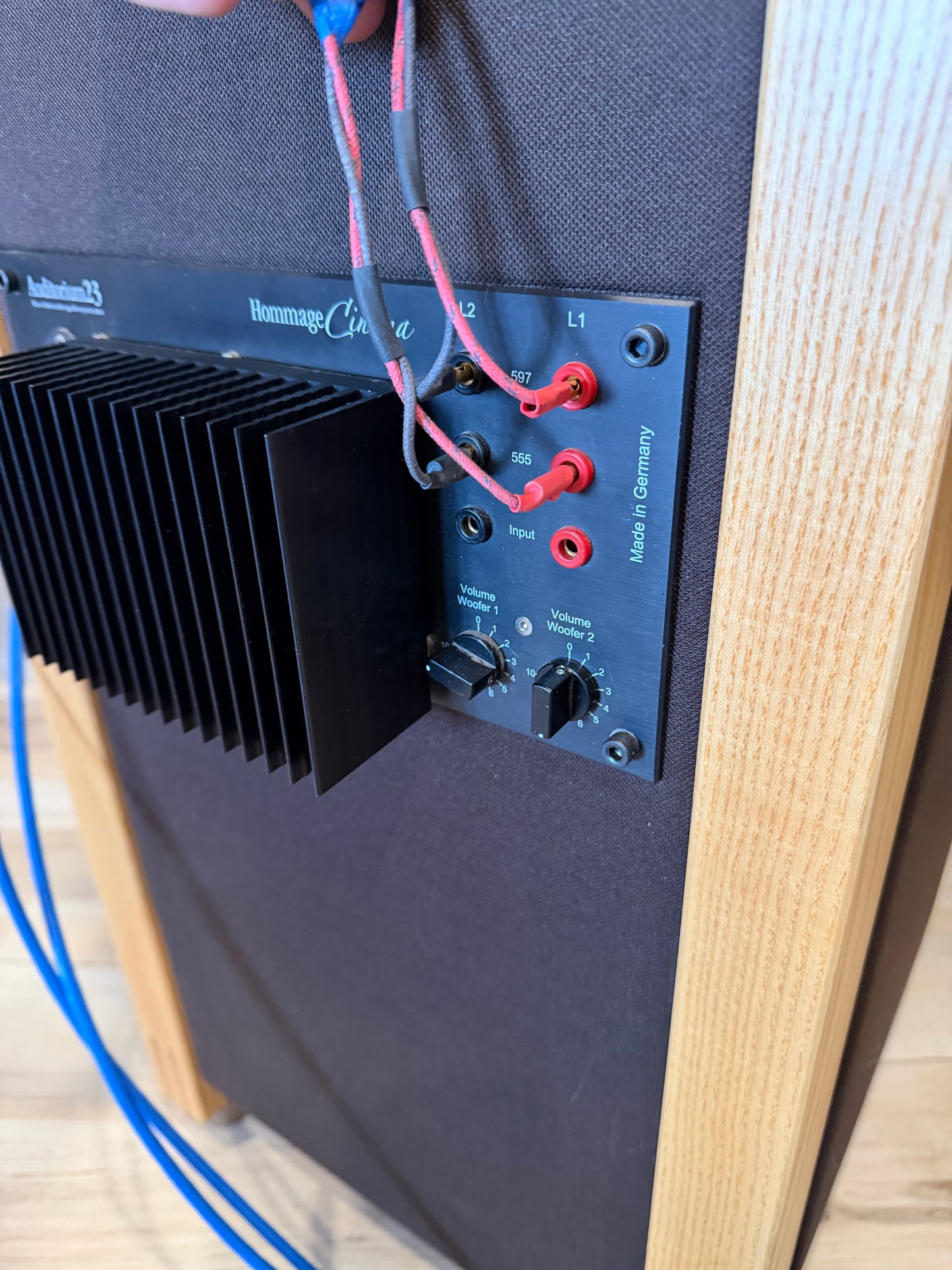 Hommage Cinema Auditorium 23 Field Coil Horn Speakers