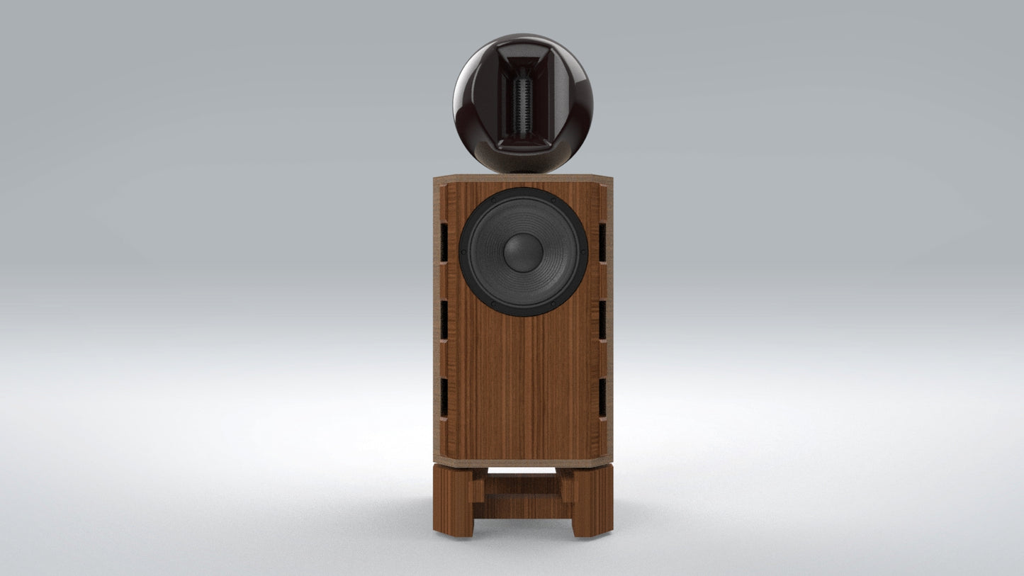 3D CAD Files -- Tweeter Ball No.3181 for Original ESS Heil AMT