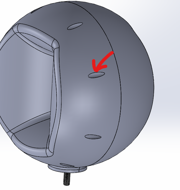 3D CAD Files -- Tweeter Ball No.3181 for Original ESS Heil AMT